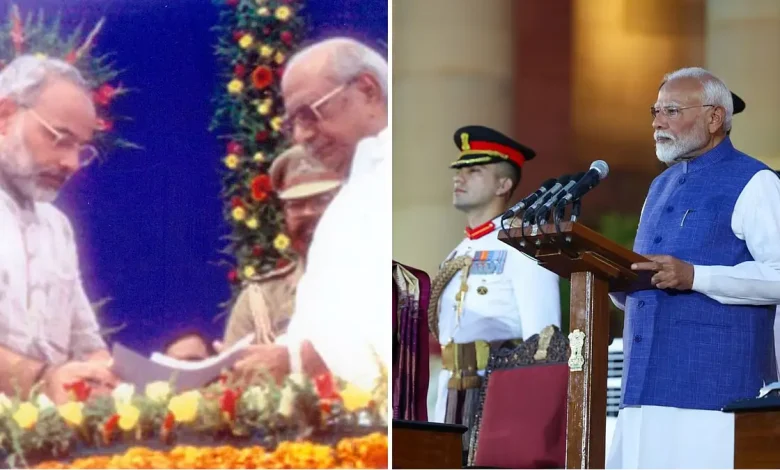 PM Narendra Modi on Tuesday, October 7, reflected on completing 25 years as the head of a government.