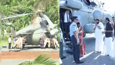 Dramatic Helipad Mishap Mars President Murmu's Kerala Pilgrimage to Sabarimala