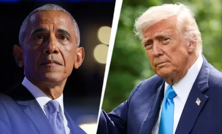 Donald Trump lashed out at former US President Barack Obama, claiming he received the award for doing nothing and for destroying our country.