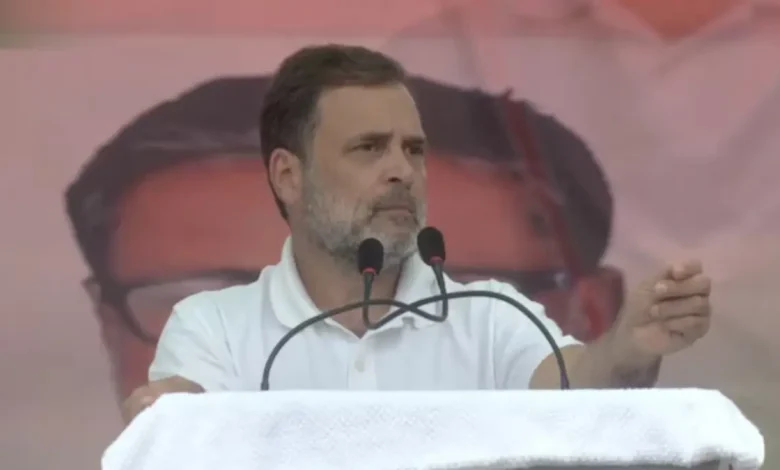Congress leader Rahul Gandhi unleashed a no-holds-barred attack on Prime Minister Narendra Modi, accusing him of doing anything for votes.