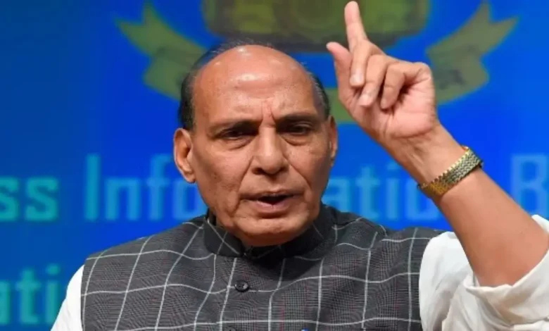 Defence Minister Rajnath Singh on Thursday warned Pakistan against any aggression towards the Sir Creek region.