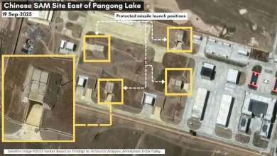 At the banks of the eastern part of the Pangong Lake in Tibet, roughly 110 km from one of the friction points of the 2020 border clashes, construction activity has been in full swing.