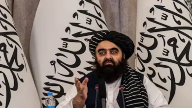 Afghanistan's UN-sanctioned Foreign Minister has landed in India for a week-long visit.