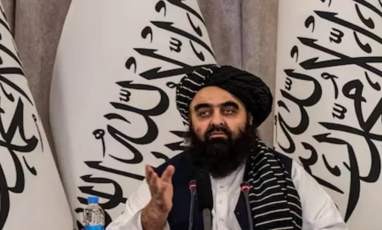 Afghanistan's UN-sanctioned Foreign Minister has landed in India for a week-long visit.