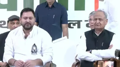RJD leader Tejashwi Yadav was announced as the Mahagathbandhan's chief ministerial candidate at a press conference that the opposition turned into a show of strength.