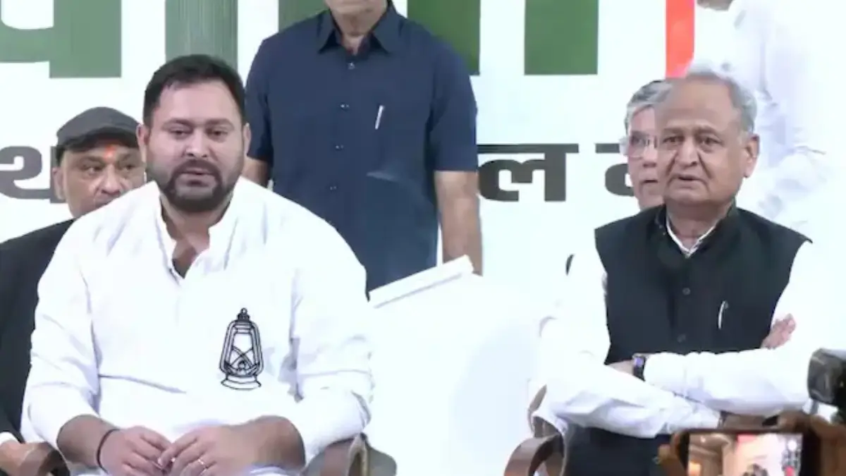 RJD leader Tejashwi Yadav was announced as the Mahagathbandhan's chief ministerial candidate at a press conference that the opposition turned into a show of strength.