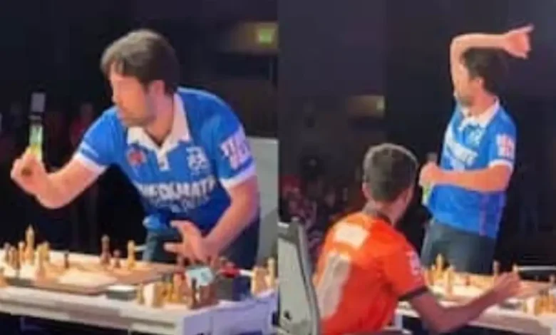 Unlike Nakamura, Gukesh did not retaliate by throwing the king piece.