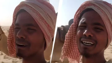 Video of a man from Uttar Pradesh claiming that he was being held against his will has gone viral on social media, prompting the Indian embassy to take note and launch a search for him.