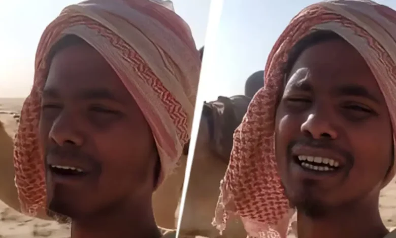Video of a man from Uttar Pradesh claiming that he was being held against his will has gone viral on social media, prompting the Indian embassy to take note and launch a search for him.