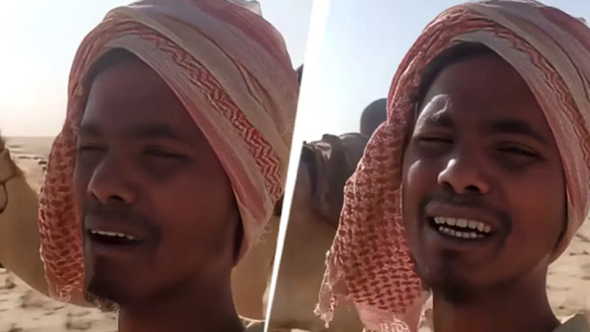 Video of a man from Uttar Pradesh claiming that he was being held against his will has gone viral on social media, prompting the Indian embassy to take note and launch a search for him.