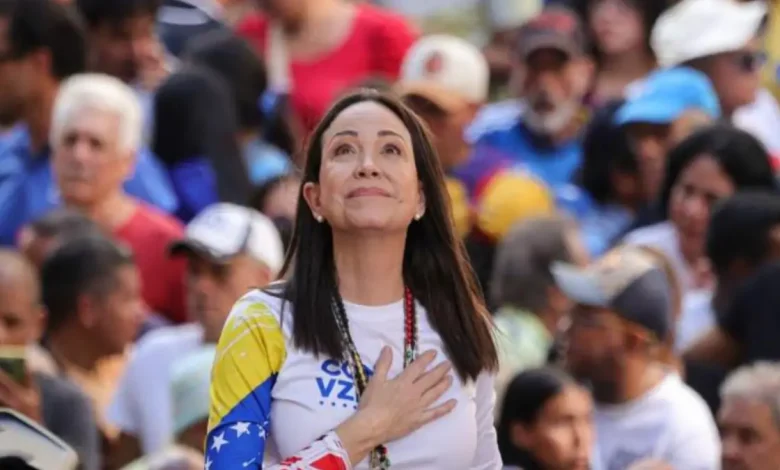 Venezuela's main opposition leader who is in hiding, on Friday.
