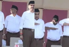 CM Devendra Fadnavis, Union Minister Nitin Gadkari Attend RSS Centenary Wearing Sangh Uniform | VIDEO VIDEO