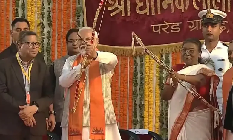 Due to Havy Rain, PM Narendra Modi Cancels the Ravan Dahan event in Delhi for Dussehra 2025
