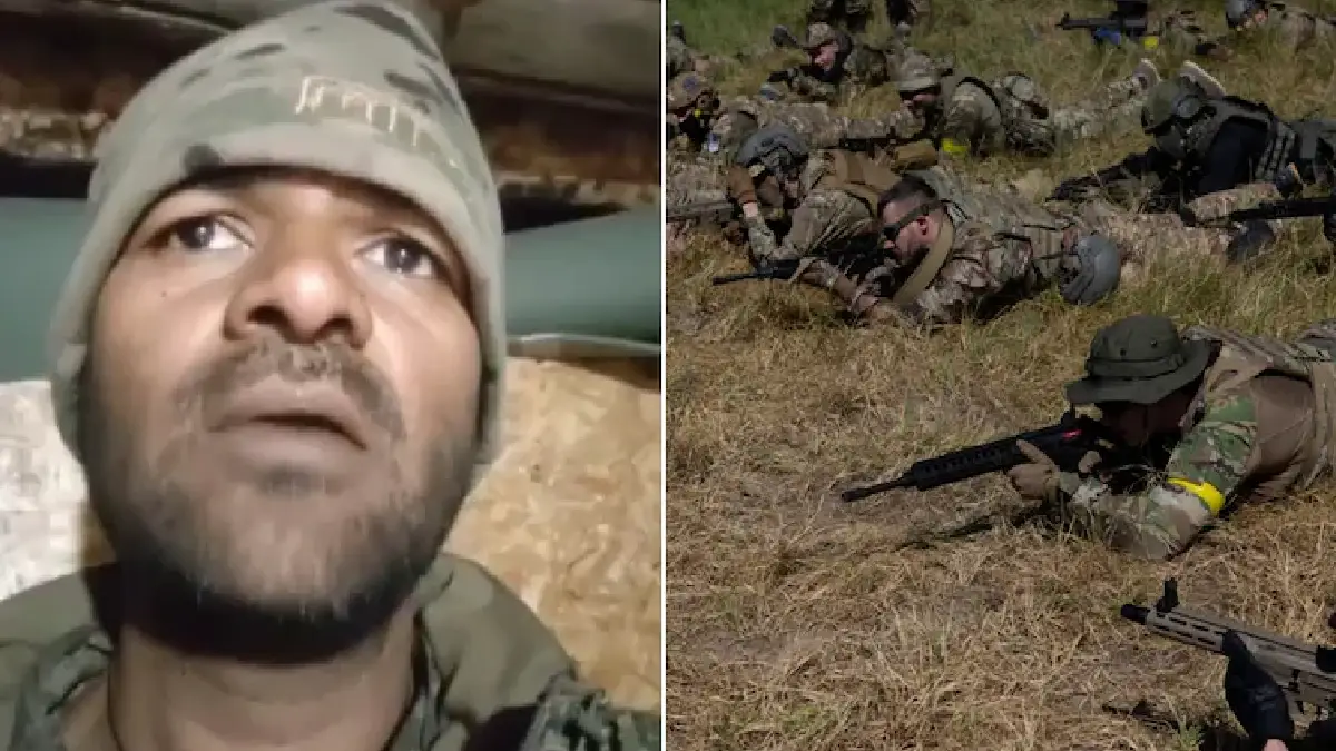 'बंदूक की नोक पर जंग लड़वा रहे': Hyderabad Man Trapped in Russia’s War Appeals for Help in Video