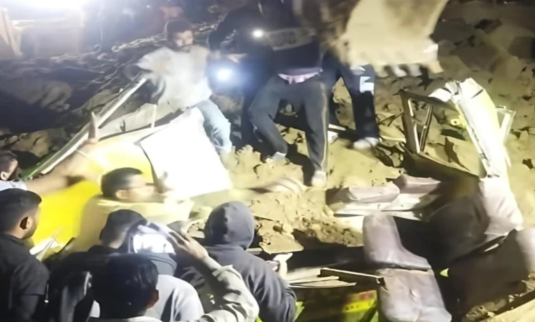 Himachal Pradesh Landslide: 10 Dead as Debris Hits Bus Near Balughat in Bilaspur, Rescue Efforts Underway