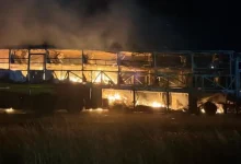 Tragic Inferno Claims 32 Lives on Hyderabad-Bengaluru Highway: Andhra CM Mourns Devastating Bus Blaze
