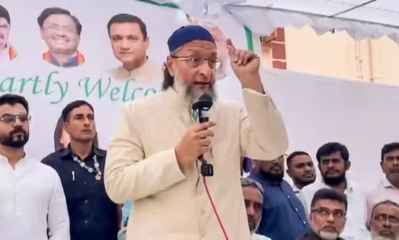 ‘I love Modi allowed, not Mohammad’: Owaisi slams govt over poster row; BJP cites violence in UP