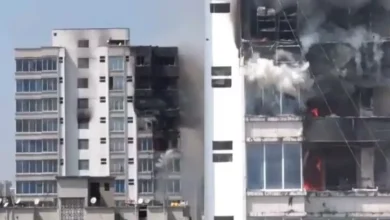 Major Fire Breaks Out at Mumbai’s Jogeshwari JMS Business Centre, Several Rescued from Top Floors | Watch Video