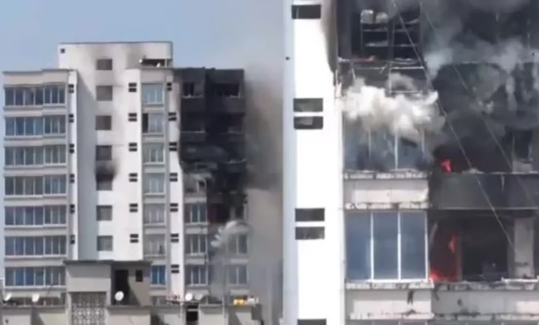 Major Fire Breaks Out at Mumbai’s Jogeshwari JMS Business Centre, Several Rescued from Top Floors | Watch Video