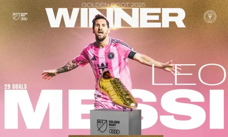 Messi Wins Golden Boot Award, Sets New Record for Miami