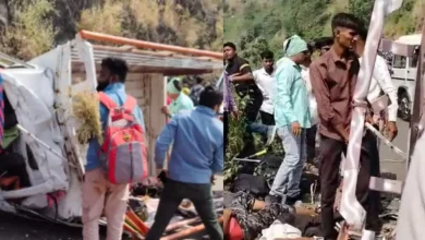 Nandurbar Accident Video: 8 Pilgrims Killed, Dozens Injured as Vehicle Plunges into Valley