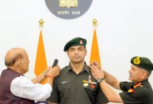 Neeraj Chopra Honoured with Honorary Lieutenant Colonel Rank in Indian Army