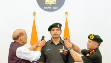 Neeraj Chopra Honoured with Honorary Lieutenant Colonel Rank in Indian Army