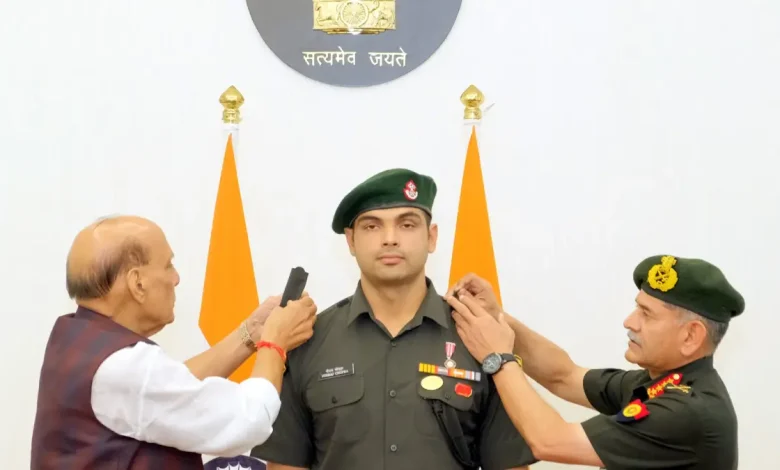 Neeraj Chopra Honoured with Honorary Lieutenant Colonel Rank in Indian Army