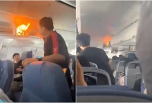 Panic on Air China Flight as Lithium Battery Explodes Mid-Air; Emergency Landing Captured in Scary Video