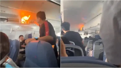 Panic on Air China Flight as Lithium Battery Explodes Mid-Air; Emergency Landing Captured in Scary Video
