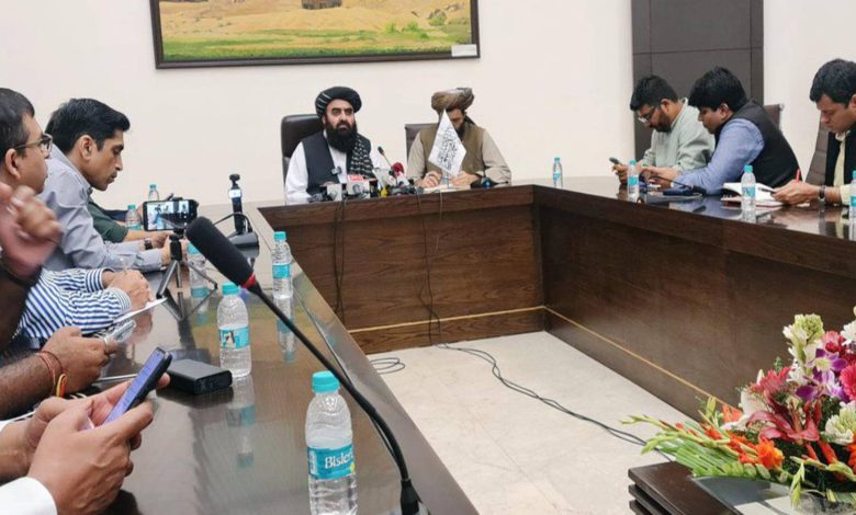 Taliban Foreign Minister’s Delhi Media Meet Sees No Women Journalists