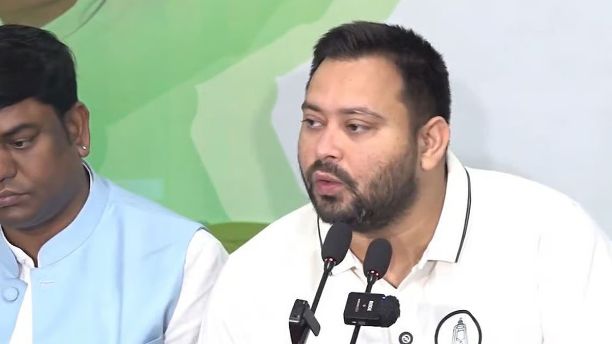 Bihar Polls: Tejashwi Yadav vows double allowances, ₹50 lakh insurance and pensions for panchayat reps; ₹5 lakh interest-free aid for artisans