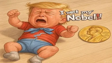 Trump Misses Out on Nobel Peace Prize After Claiming to End ‘Eight Wars’; Internet Responds with Memes