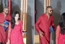 Video: Hardik Pandya and Viral Model Mahieka Sharma Spotted Diwali Celebration in Mumbai