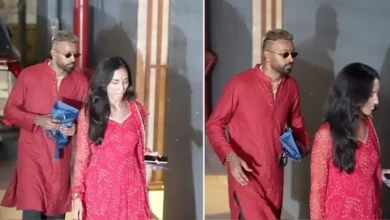 Video: Hardik Pandya and Viral Model Mahieka Sharma Spotted Diwali Celebration in Mumbai