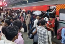 Video | Railway Stations People Travelling Home To UP, Bihar: Over 15,000 Passengers Spend Night On Road In Surat