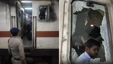 VIDEO | Stone Pelting Attack on Ahmedabad-Darbhanga Festival Train in Kanpur: Engine Glass Shattered, RPF Registers Case