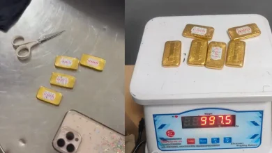 Watch Video | Woman From Myanmar Caught Smuggling Nearly 1 Kg Gold At Delhi Airport