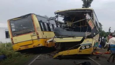 10 Killed, 40 Hurt As Two Government Buses Collide Head-On in Tamil Nadu's Thirupathur