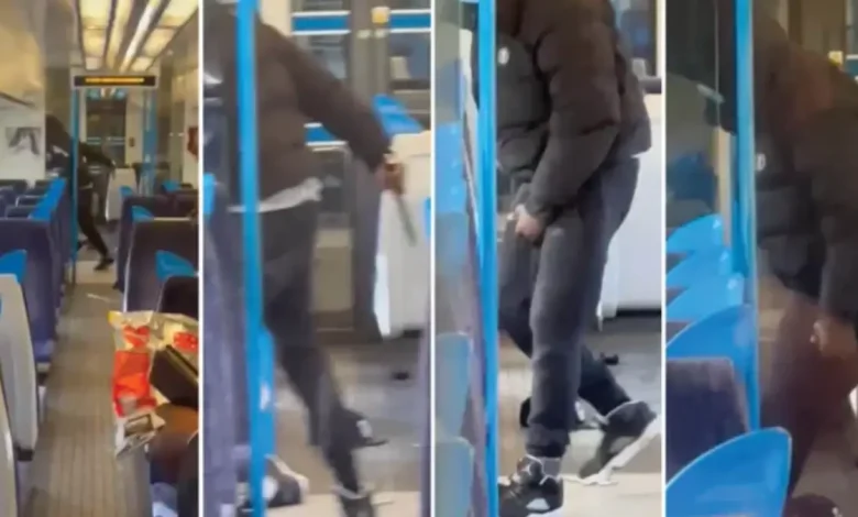 2 Arrested After Knife Attack on UK Train leaves 9 Critically Injured
