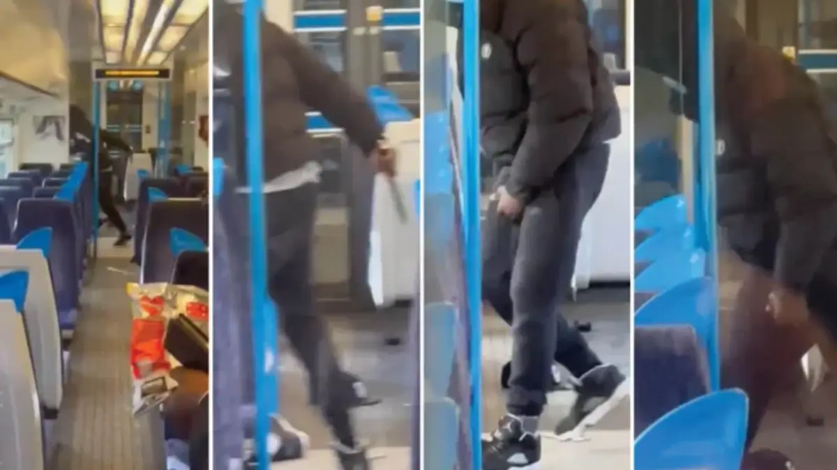 2 Arrested After Knife Attack on UK Train leaves 9 Critically Injured