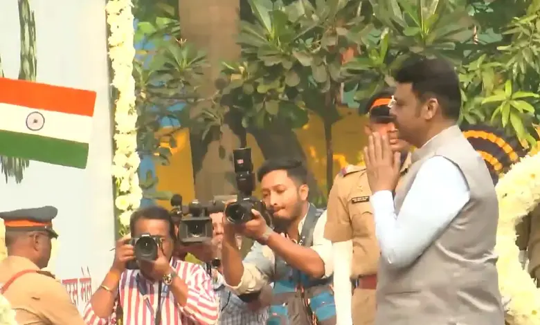 26/11 attack : Leaders Honor 26/11 Heroes Amid Echoes of Unyielding Courage