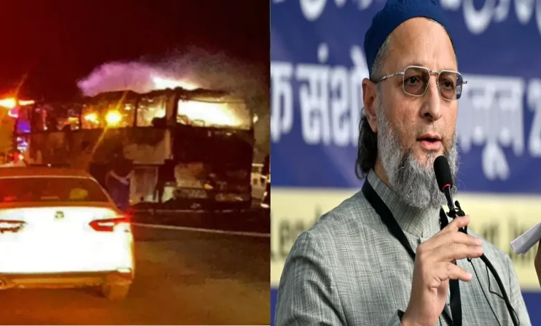 41 Hyderabad Pilgrims Dead in Saudi Bus Crash, Only 1 Survivor Reported": Owaisi