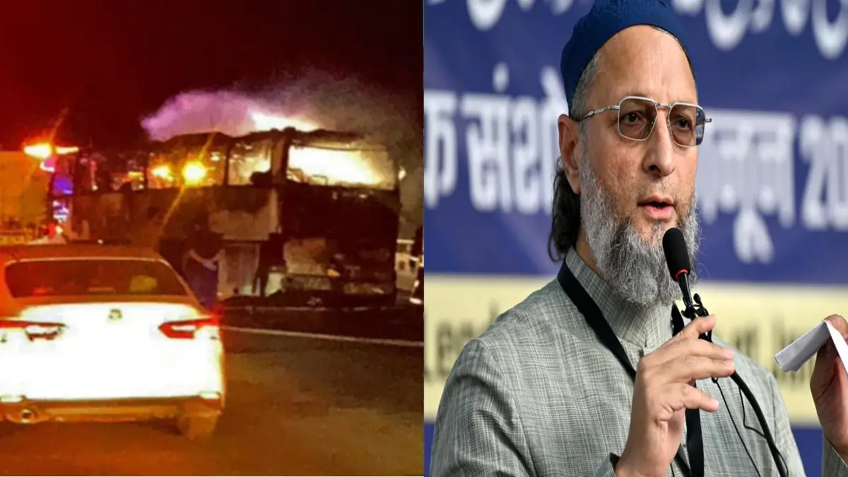 41 Hyderabad Pilgrims Dead in Saudi Bus Crash, Only 1 Survivor Reported": Owaisi