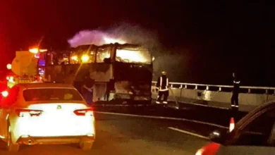 At least 42 Indian Umrah pilgrims, many of them reportedly from Hyderabad, are feared dead after a bus travelling from Mecca to Madinah collided with a diesel tanker early Monday.