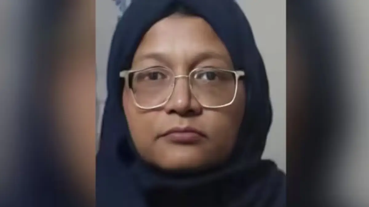 Dr Shaheen Shahid, arrested last week in Faridabad in connection with a “white-collar” terror module linked to the Pakistan-based Jaish-e-Mohammed.