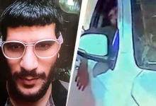 A first image has emerged showing the suspect driving the Hyundai i20 that later exploded near the Red Fort on Monday night.