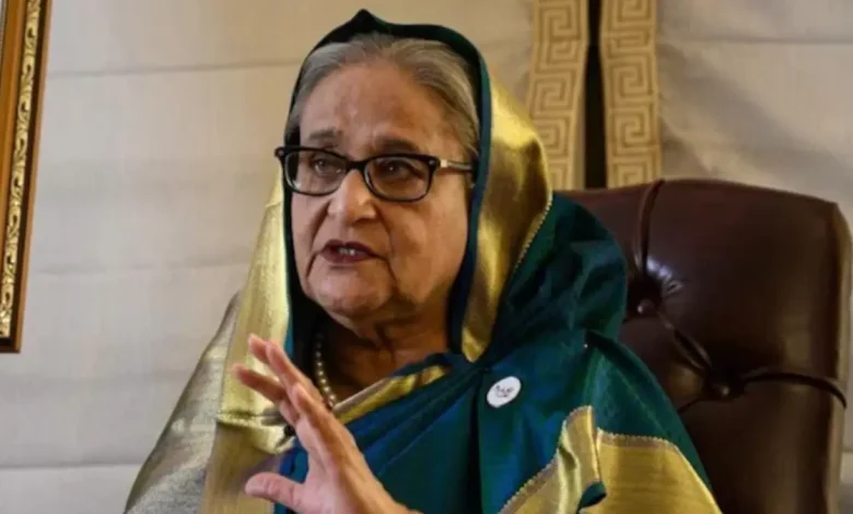 Ousted Bangladesh Prime Minister Sheikh Hasina on Monday delivered her first reaction to the death sentence handed to her.