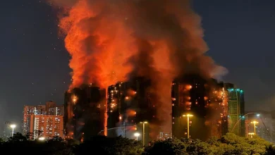 Hong Kong fire: 44 killed, nearly 300 missing; police arrest three for suspected manslaughter