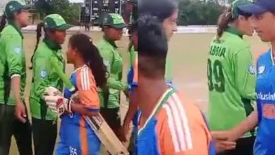 Blind Women's Teams from India and Pakistan Share Heartwarming Handshake, Bridging Cracks in Tense Rivalry
